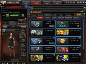 Conta CF 1 Vip, 11MN, 1 Ticket, Granada Ranked 2015 C/ DADOS - Crossfire