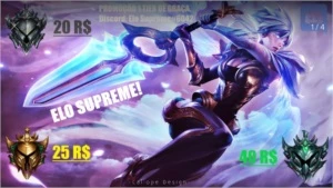 Elojob Supreme - Duojob Promoção - League of Legends LOL