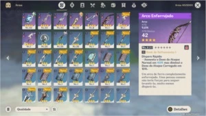 Conta de genshin, lvl 27 com 3 personagens t3 - Genshin Impact