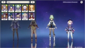 Conta de genshin, lvl 27 com 3 personagens t3 - Genshin Impact