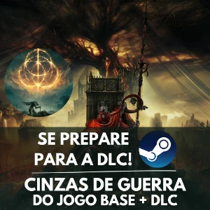 Todas as Cinzas de Guerra + DLC - Elden Ring PC STEAM