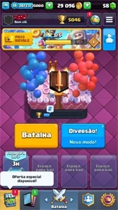 CONTA NÍVEL 11 5K TROFEUS CLASH ROYALE
