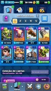 CONTA NÍVEL 11 5K TROFEUS CLASH ROYALE