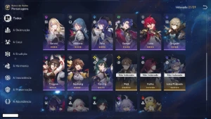Star Rail Jing Yuan E1, Luocha, Bronya, Gepard, Yanqing etc - Outros