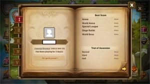 Reroll Summoners War lvl10 com Madeleine Luz+Vários Colabs