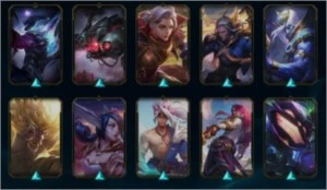 Conta LoL; Gold; Skins - League of Legends