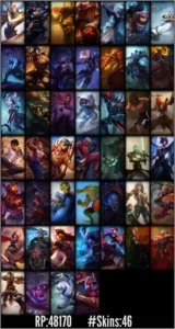 Conta de League of Legends Diamante 5 LOL