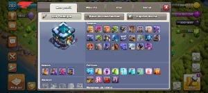 Cv15+cv13 com bilhete ativo - Clash of Clans