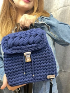 Mochila Enola - Artesanato e Personalizados