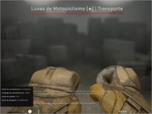 Luva de motociclismo | transporte (veterana de guerra) - Counter Strike CS