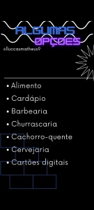 logotipos pra anunciar seus trabalhos faço cardápios e muito - Serviços Digitais