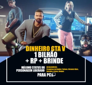 1 Bilhão E Level - Gta V On-Line Pc
