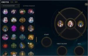 Conta com 427 skins / tds champs / Elise ~ Morg Vitoriosas - League of Legends LOL
