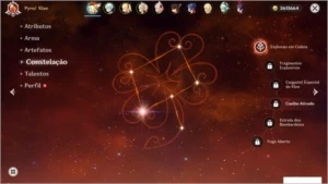 CONTA COM KLEE C1 + JEAN+ 5K PRIMOGEM AR40 - Genshin Impact