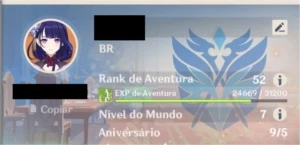 Shogun Raiden (Baal) + Luz do Cortador de Grama + 5* - Genshin Impact