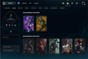 Conta Unranked lvl 30 - League of Legends LOL