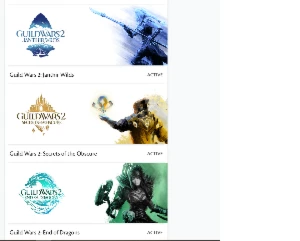 vendo conta guild wars 2 com 4 expansões - Outros