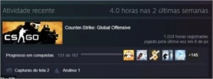 CONTAS PRIME - LEVEL 21 - PATENTE ALEATORIA - 1500 horas - Counter Strike CS
