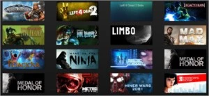 Conta Steam com mais de 160 jogos com 80% de desconto