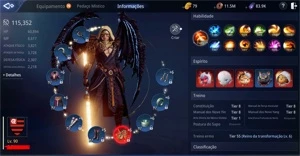 Mir4 conta Level 90 Lanceiro (classe/subclasse) (SA64)