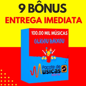 Pacote com 100 mil MÚSICAS + 9 Bônus, para DJs - Others