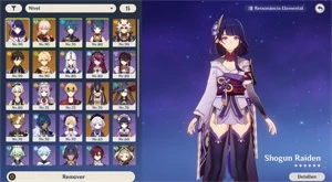 AR 56 7 PERSONAGENS 5 ESTRELAS - Genshin Impact