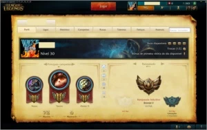 CONTA DE LOL BRONZE V+28 CAMPEÕES+9 SKINS/LEGADO - League of Legends