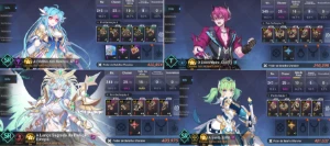 V>Conta Grand Chase Mobile Level 162 + 40K Gemas + 111 Tiros