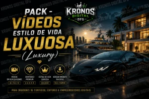 Pack - Vídeos Estilo de Vida LUXUOSA (Luxury) - Vídeos e Cortes Cortes Virais
