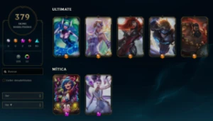 Conta Rara 379 Skins Com Kaisa Kda Prestígio E 15 Baús - League of Legends LOL