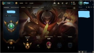 conta ouro 5 mr alto!!! - League of Legends LOL