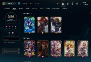 CONTA LOL E VALORANT - League of Legends