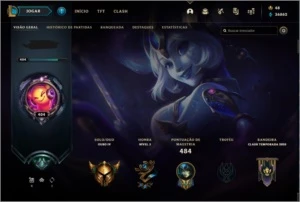 CONTA LOL E VALORANT - League of Legends