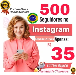 Seguidores Instagram BR - Redes Sociais