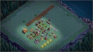 Clash of clans cv8 semi full, cdc 6 semi full
