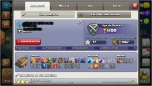 Clash of clans cv8 semi full, cdc 6 semi full