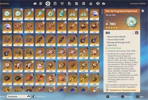 Conta Genshin Impact Rank De Aventura 58