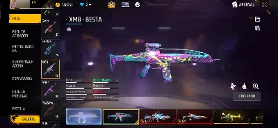 Conta top - Free Fire