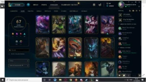 Conta de LOL platina 3 solo/duo diamante 3 TFT ALL Champions - League of Legends
