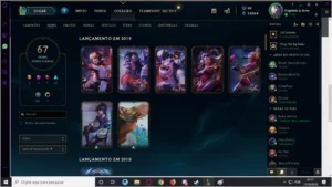 Conta de LOL platina 3 solo/duo diamante 3 TFT ALL Champions - League of Legends