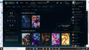 Conta de LOL platina 3 solo/duo diamante 3 TFT ALL Champions - League of Legends