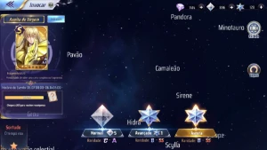 Conta Bem Upada Saint Seiya Awakening  envio imediato! SSA