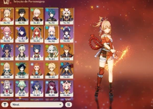 Conta de genshin Ar 58, 15 personagens T5 , Full acesso! - Genshin Impact