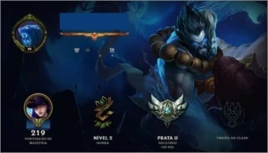 Conta League Of Legends 46 Skin LOL