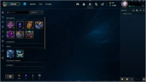 Vendo Smurf Ouro 4 com 38 skins - League of Legends LOL