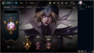 Vendo Smurf Ouro 4 com 38 skins - League of Legends LOL