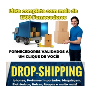 Hiper Lista mais de 1500 Fornecedores Dropshipping - Others