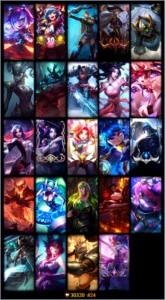 Conta com 6 bordas,vendo por Rp - League of Legends LOL