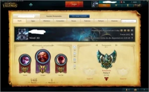 Conta Platina V - League Of Legends 16 Skins 63 Champs LOL