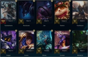 Conta de League of Legends Ouro 4 MMR Alto LOL